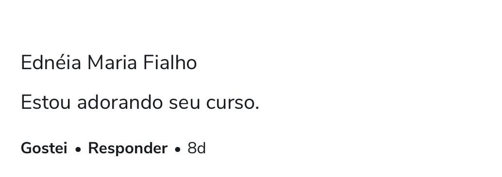 Depoimento  Ednéia